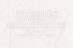 Afterclap Modern Outline Sans Serif Font Product Image 5