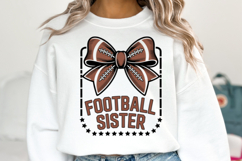 Football Sister Svg | Game Day Svg | Sport Svg | Shirt Svg Product Image 5