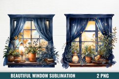 Beautiful Window Sublimation, Window Clipart Product Image 1