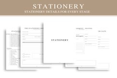 Wedding Planner Letter Size Serif Font Over 150 Pages Product Image 5