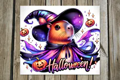 Funny Halloween character | Skinny tumbler sublimation Product Image 5