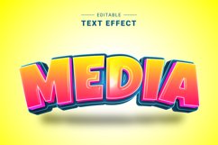 Editable Text Effect for Illustrator. Vector Graphic styles Product Image 1