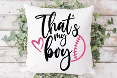 This is my boy Baseball Mom svg, Baseball shirt svg, Basebal Product Image 4