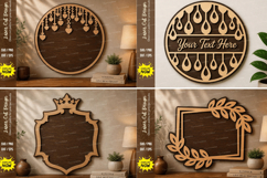 Laser Cut Mega Bundle,laser Cut svg Cutting file Big Bundle Product Image 3