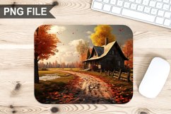 Autumn Home Sublimation Mouse Pad PNG Bundle Product Image 6