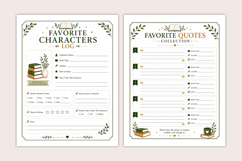 Printable Book Review Journal Product Image 5