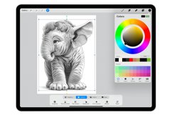 48 Procreate Cute Animals Stamp Brushes Product Image 3
