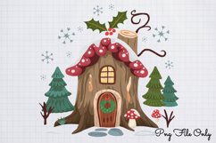 Woodland Christmas Animals Cliparts PNG Product Image 1