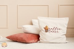 Retro Coffee Quotes Sublimation PNG 09 Product Image 5