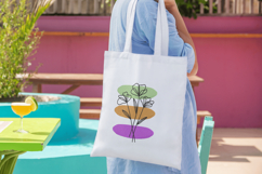 Modern Abstract Floral Line Art Embroidery Design Product Image 5