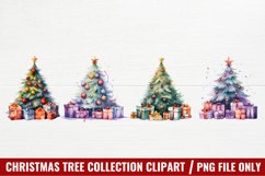 Christmas Tree Collection Clipart, Christmas Clipart Product Image 1