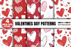 Valentines Day Patterns Bundle PNG Product Image 6