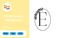 Vibrant Daisy Monogram Mark Product Image 1