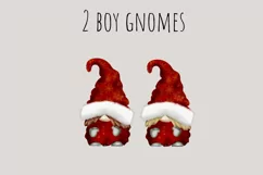 Christmas Family Gnomes PNG Clipart Product Image 2