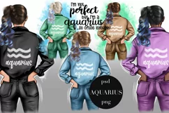 Aquarius zodiac sign, horoscope, Aquarius girl, Product Image 1