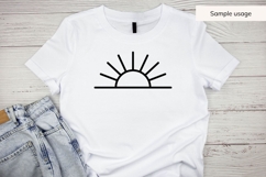 Hand Drawn Sunrise Doodle SVG Product Image 5