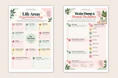 ADHD Organization and Productivity Workbook Product Image 5