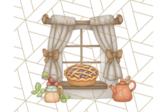 Cottagecore Kitchen Chicken Clipart PNG, Fairytale Style Product Image 5