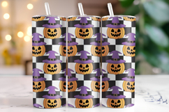 Halloween Pumpkin Tumbler Wrap | Sublimation | Tumblers Product Image 1