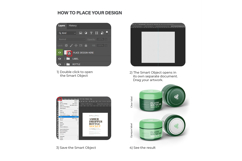 Plastic Cream Jars - PSD Mockup Product Image 5