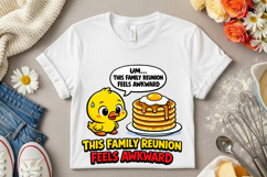Funny Easter Chick Family Reunion Feels Awkward PNG Design Product Image 6