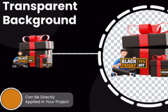 Black Friday 3D Illustration Pack Product Image 5