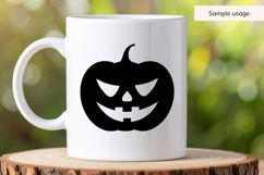 Sinister Jack O Lantern Pumpkin SVG Product Image 5