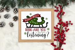 Sleigh bells ring are you listening SVG, Christmas SVG Product Image 3