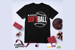 Softball Team Mascot SVG PNG EPS: Personalized Team Design Product Image 5
