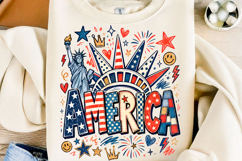 America Statue of Liberty PNG Product Image 1