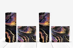 Glitter Tumbler Sublimation Designs, Colorful Tumbler Wrap Product Image 5