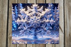 Christmas Snowflake | 8 Winter Sublimation Tumbler Designs Product Image 5