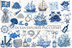Ocean Explorer PNG Clipart Product Image 1