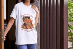 Crisp Trails Autumn Hike Quotes &amp; Nature PNG Pack Product Image 5