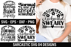 Sarcastic SVG Design - some things are better left alone lik Product Image 1