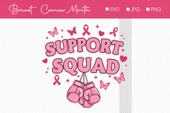 Support Squad Pink Design, Breast Cancer Awarness month Product Image 1