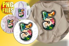 5 Doodle Letter Romantic Heart Festive Style! Product Image 1