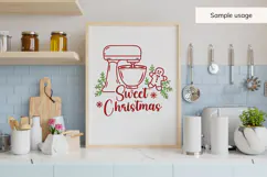Christmas Kitchen SVG, Christmas Baking SVG, Holiday svg Product Image 5