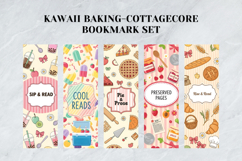 Kawaii Baking Cottagecore Bookmark Set,Cute Pastry &amp; Kitchen Product Image 5