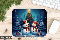 Christmas Snowman Mouse Pad Bundle - Christmas Sublimation Product Image 6