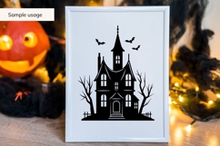 Gothic House SVG, Haunted House SVG Product Image 5