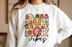 Summer vibes PNG sublimation |Beach & Summer PNG T-Shirt Product Image 10