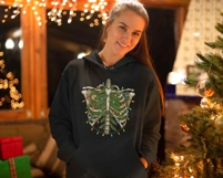 Ribcage Christmas Tree Png | Funny Christmas Skeleton Design Product Image 3