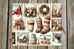 Christmas vibes | 4 Winter Tumbler Sublimation Designs P Product Image 5