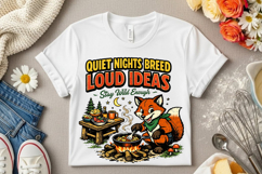 Quiet Nights Loud Ideas Camping Fox Product Image 7