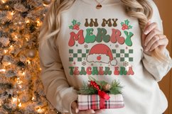 In my merry teacher era SVG, Teacher christmas SVG Product Image 6