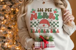 In my merry teacher era SVG, Teacher christmas SVG Product Image 6