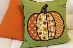 Preppy Fall Pumpkin Png, Floral Fall Pumpkin Png, Fall Png. Product Image 5