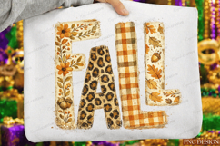Fall Typography PNG | Floral Leopard Plaid Autumn Letters Product Image 5