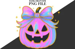 Pink pumpkin png design for T-shirts Product Image 2